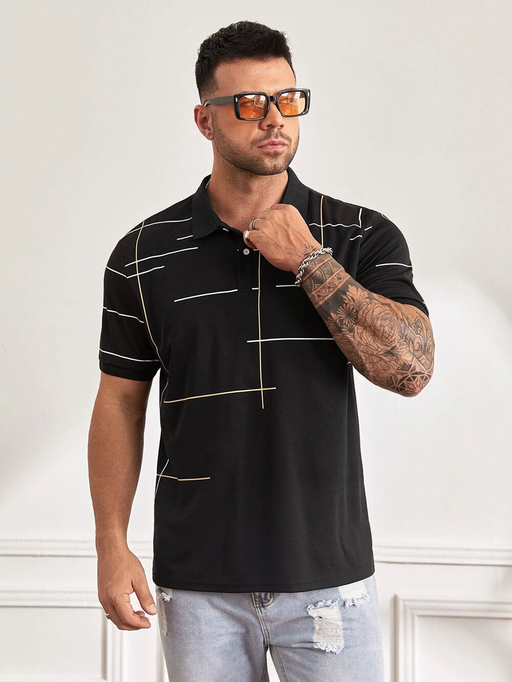 Wool high neck jumper